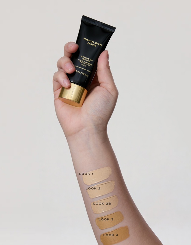 Napoleon Perdis - Stroke of Genius Liquid Cashmere Foundation SPF30 Look 2B