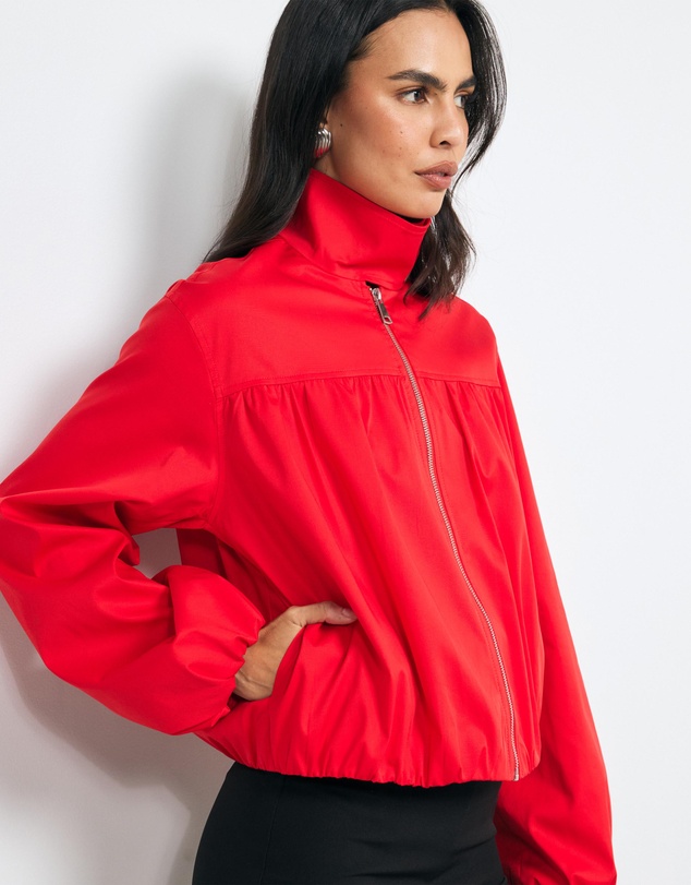 AERE - Isla Lightweight Funnel Neck Bomber