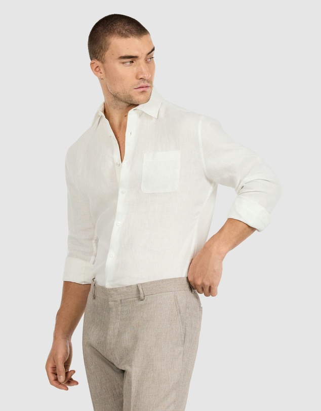 Tarocash - Hamilton Pure Linen Shirt