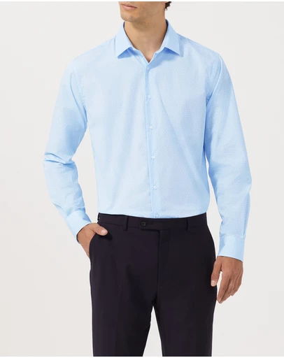 Van Heusen - Triangle Dot Print Shirt