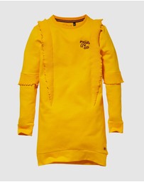 Quapi - Karima Long Sleeve Sweater Dress - Kids-Teens