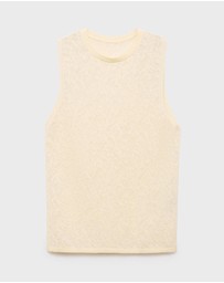 M.N.G - Openwork Knit Top
