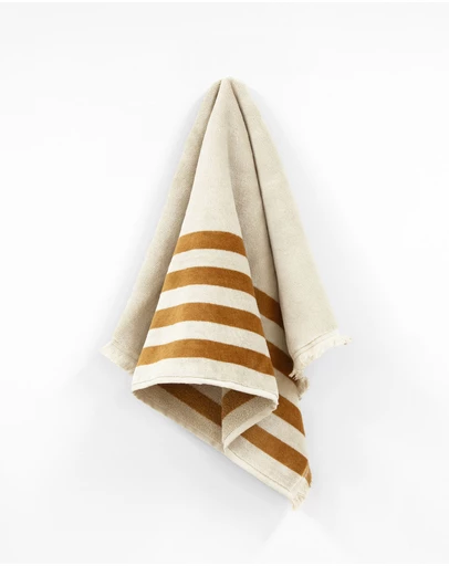 Aura Home - Palma Stripe Australian Cotton Hand Towel