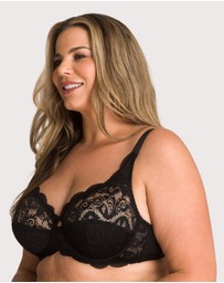 Ava & Audrey  - Ava & Audrey Lucille Lace Underwired Full Cup Bra