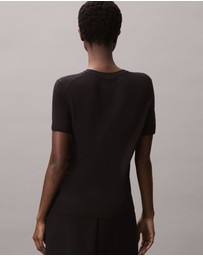Calvin Klein - Fine Gauge Viscose Sweater