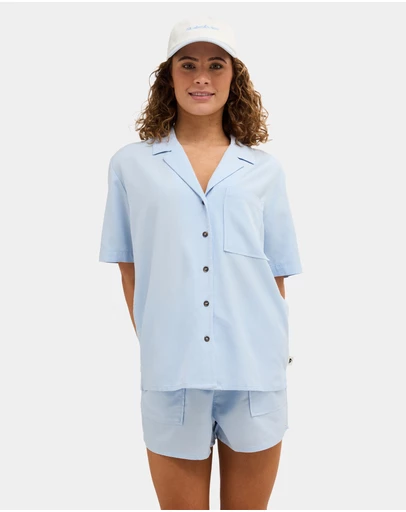 Quiksilver - Womens Serene Short Sleeve Shirt