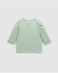 Purebaby - Bunny Friends Long Sleeve Tee -Kids-Babies