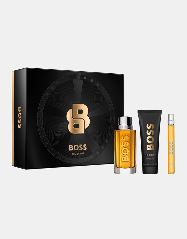 BOSS - BOSS The Scent EDT 100ml Gift Set (Contains: EDT 100ml, 10ml Pen Spray, 100ml Shower Gel)