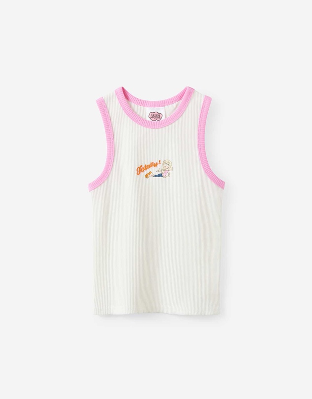 Cotton On Kids - License Eleanor Tank- 3X3 Rib