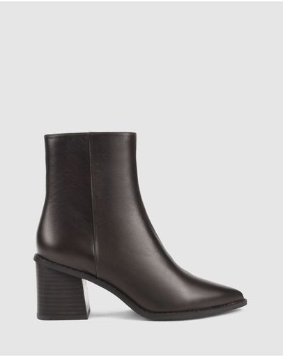 Chocolate Brown Vintage Leather