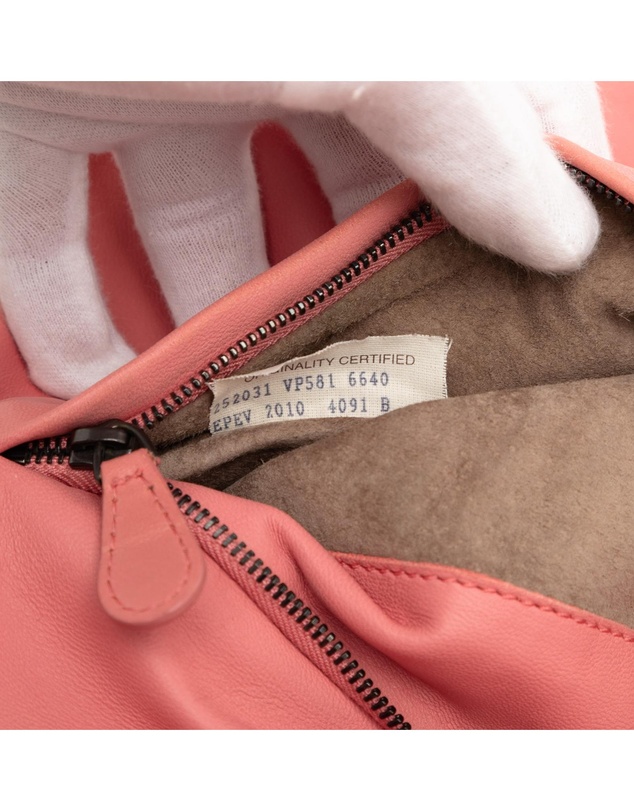 Pre-Loved by Azura Reborn - Pre-Loved Nappa Intrecciato Embroidered Fold Over Crossbody