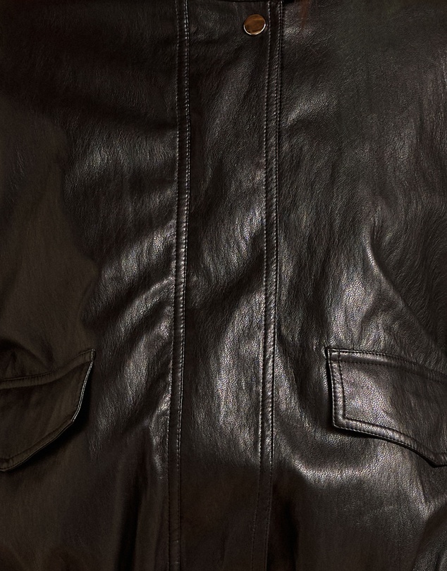MVN - Soft Faux Leather Jacket