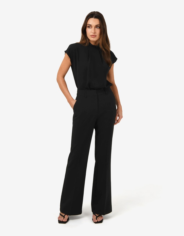 Forcast - Tiara High Neck Shell Top