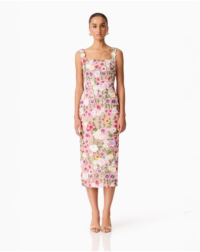 Nude Multi Floral
