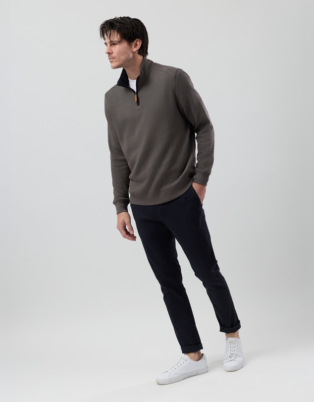 Wayver - French Rib Half Zip
