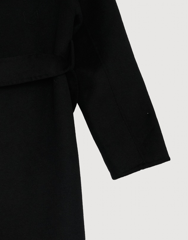 Revibe - Repaired AERE Chloe Double Faced Wool Blend Coat - AU 8