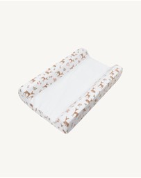 Living Textiles - Jersey Change Mat Cover - Sophia Garden
