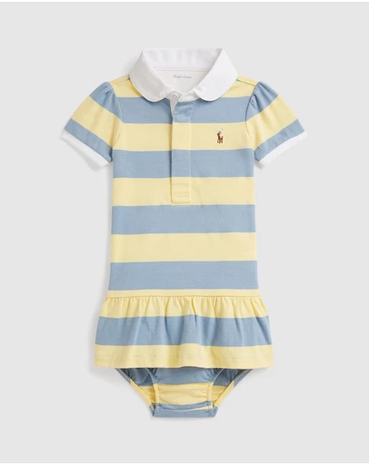 Polo Ralph Lauren - Rugby Stripe Knit Dresses - Babies