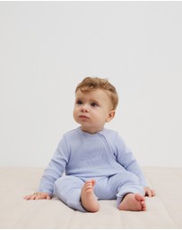 Country Road - Organically Grown Cotton Waffle Jumpsuit