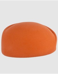 Max Alexander - Winter Orange Felt Designer Hat