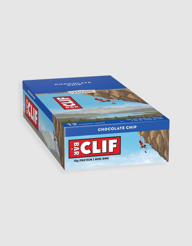 CLIF - Chocolate Chip Energy Bar - 12x68g