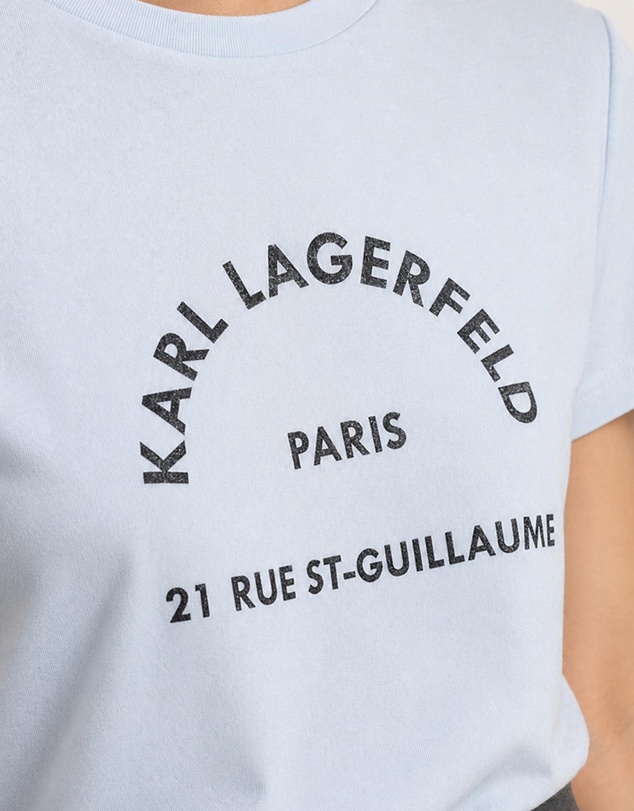 Karl Lagerfeld - Rue St-Guillaume Glitter T-Shirt