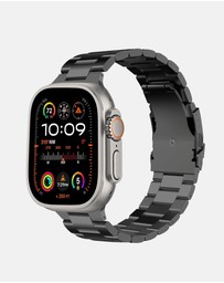 Friendie - Stainless Steel Link Bracelet Band (Ultra Style) - Sydney Ultra - Apple Watch Compatible