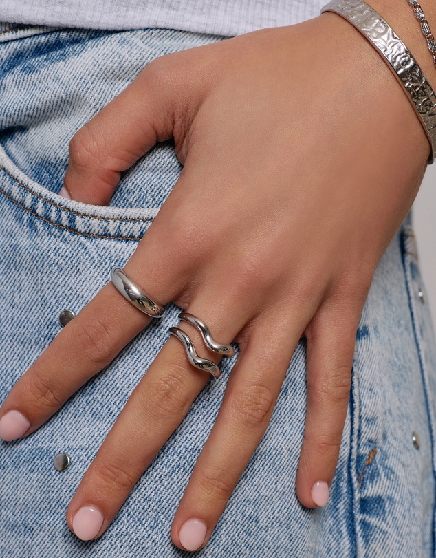 Arms Of Eve - Simi Silver Ring