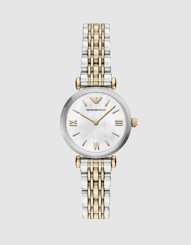Emporio Armani - Two Tone Analogue Watch