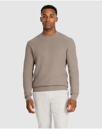 Tarocash - Idris Textured Crew Knit