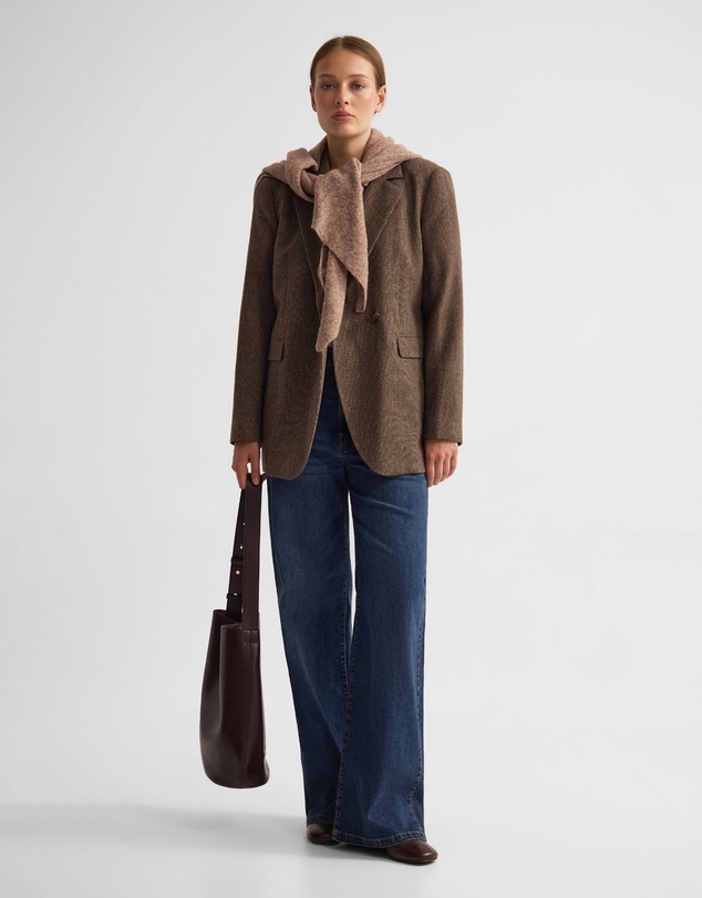 Oxford - Calliope Blazer With Button Lapel
