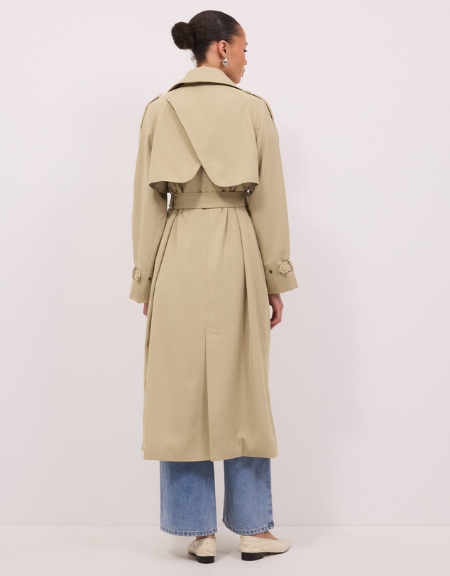Calli - Karise Relaxed Trench Coat