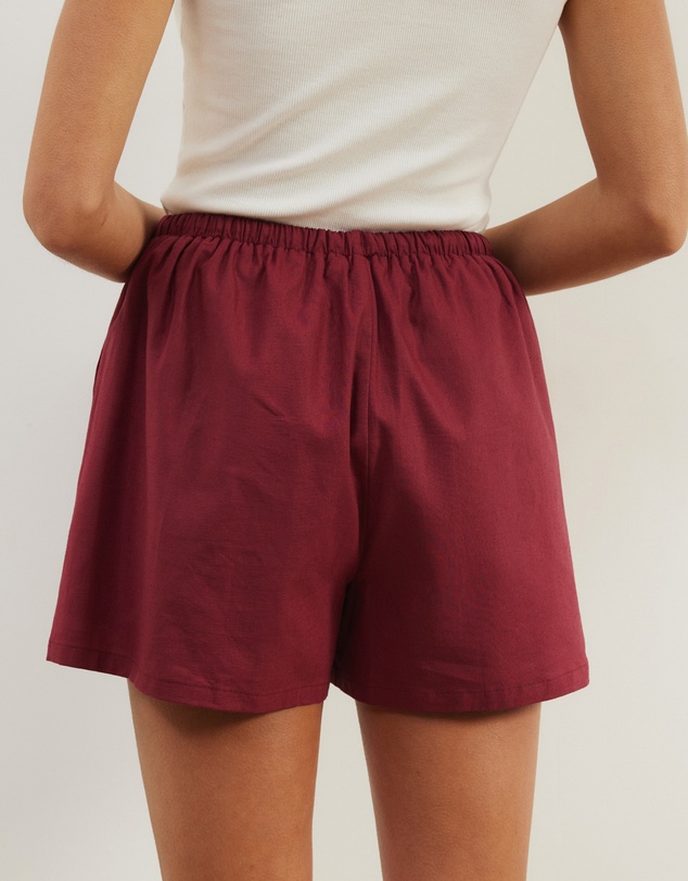 Atmos&Here - Paradise Linen Blend Shorts
