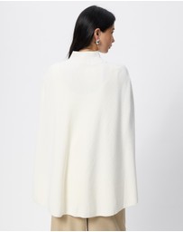 & Other Stories - Knitted Cape Jumper