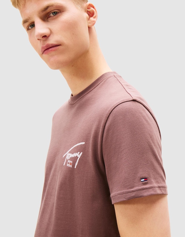 Tommy Jeans - Regular Sign Backprint Short Sleeve T-Shirt