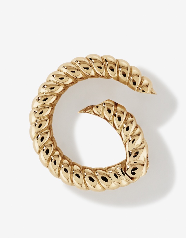 Michael Hill - Twisted Circle Pendant Connector in 10k Yellow Gold