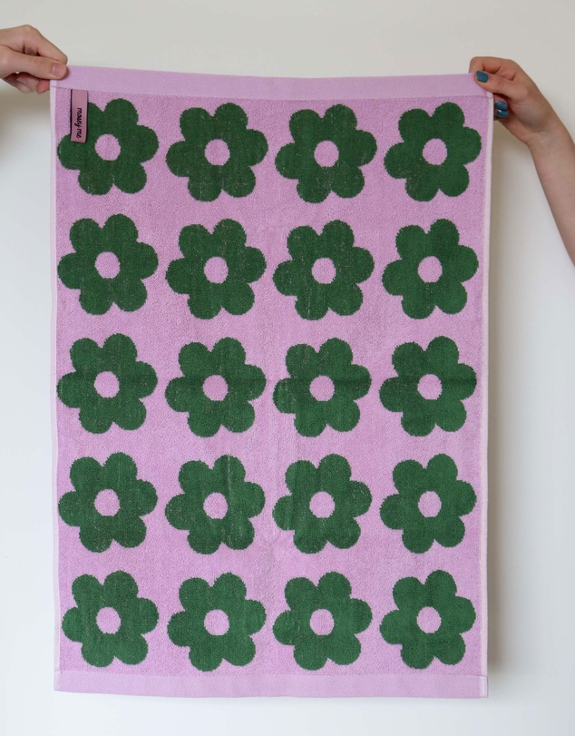 Mosey Me - Flowerbed Hand Towel