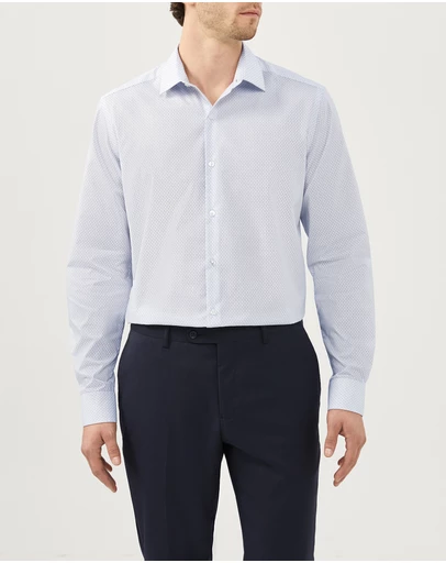 Van Heusen - Hexagon Print Shirt
