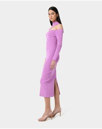Forcast - Destiny Cut Out Knit Dress