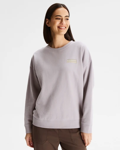 Kathmandu - Heritage Logo Slouchy LT BB Crew Sweatshirt