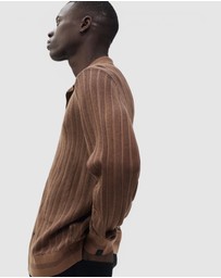 rag & bone - Harvey Rib Long Sleeve Shirt