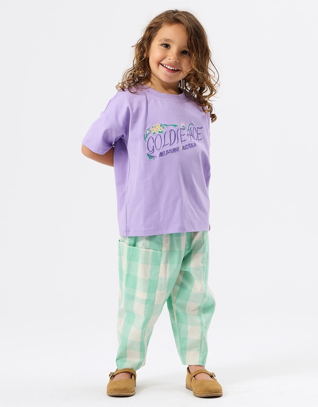 Goldie + Ace - Flora Embroidered T-Shirt - Babies-Kids