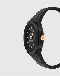 Plein Sport - VIPER EDITION I 42mm Black Dial and Black Silicone Strap