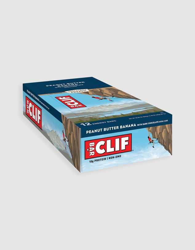 CLIF - Peanut Butter Banana Energy Bar - 12x68g
