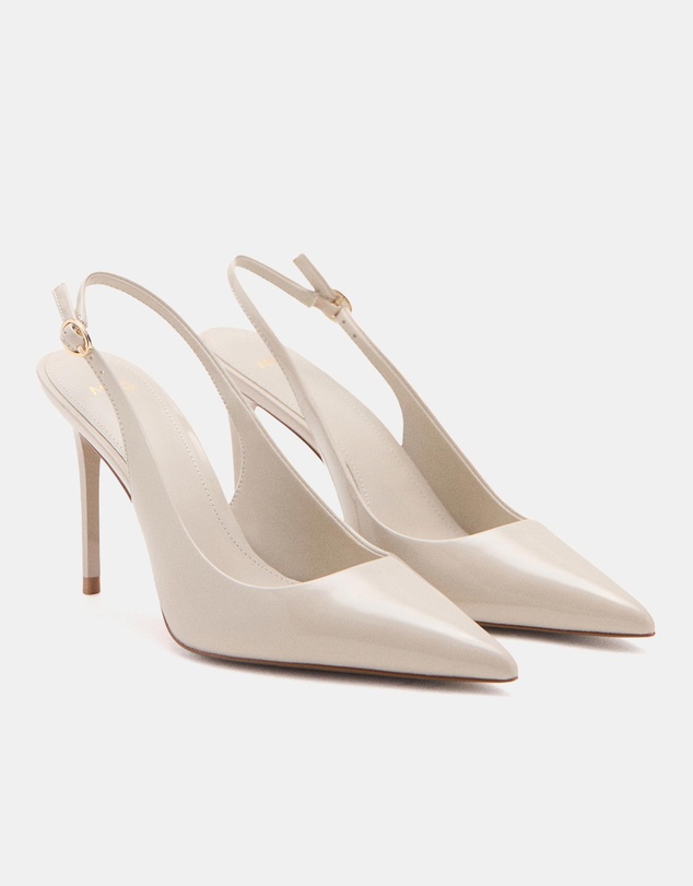 M.N.G - Patent Leather Heel Shoes