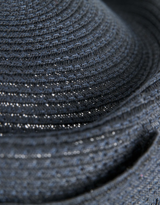 Max Alexander - Navy Braid Pillbox Hat