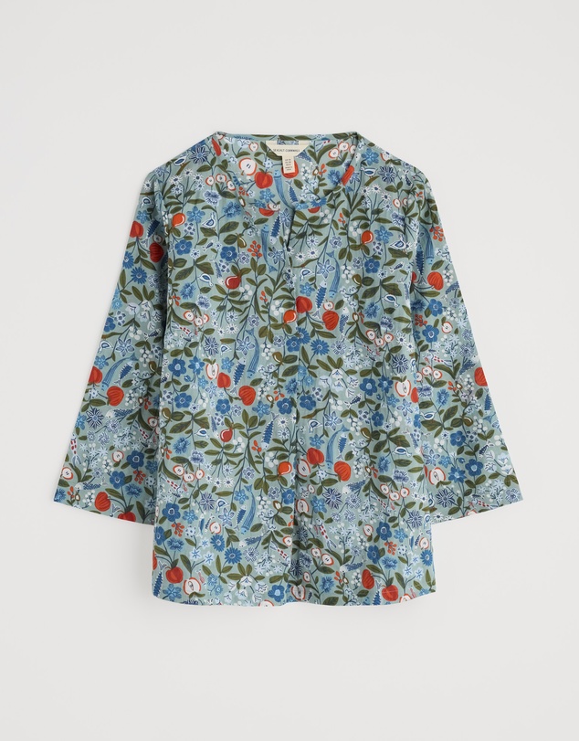 Seasalt - Seasalt Cornwall Blue Watercolour Sketch Top