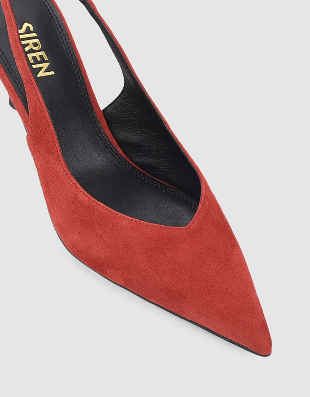 Siren - Yory Slingback Kitten Heels