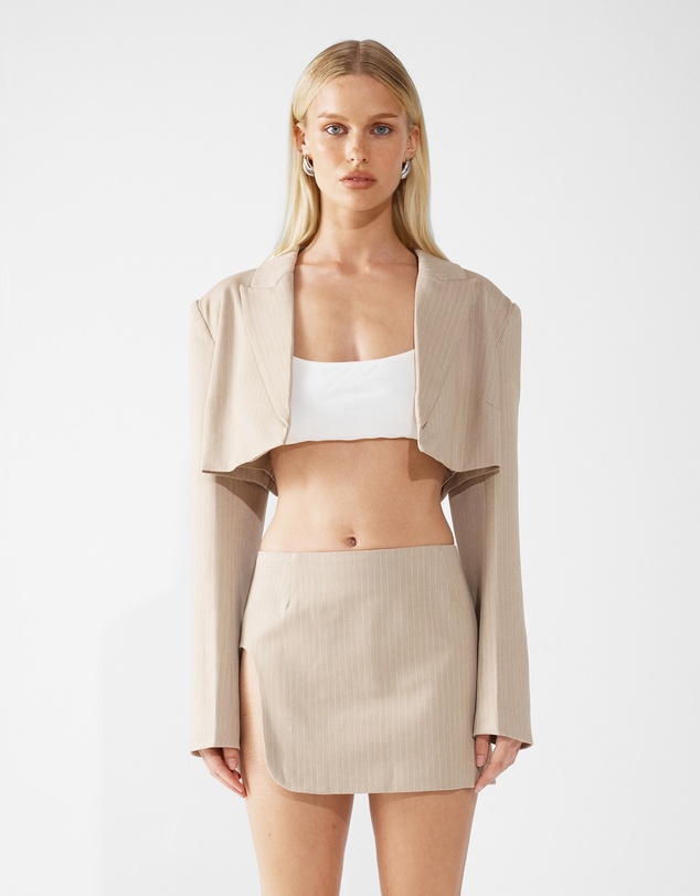 BY.DYLN - Zayne Cropped Blazer