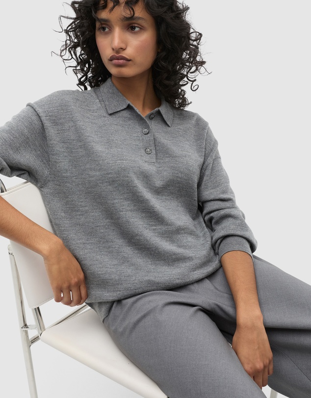 Seed Heritage - Merino Wool Slouch Polo